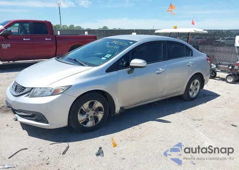 2015 Honda Civic Lx z USA, uszkodzony, nr VIN 19XFB2F56FE051666